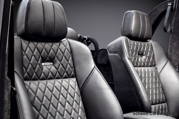 Mercedes Benz G Class W463 Schawe Car, How To Reupholster A Chair Cushion With Leather Seats