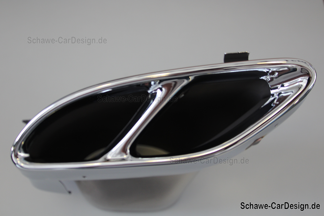 C43 AMG Auspuffblenden  SCHAWE Car Design GmbH
