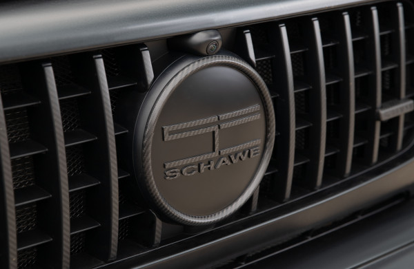 SCHAWE Carbon Emblem Grundplatte | G-Klasse W464 | Carbon matt oder Glanz