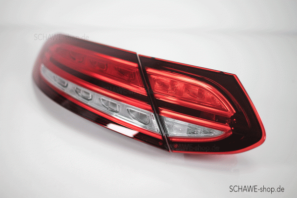 Feux arrière à LED Feux arrière combinés Facelift | Classe C Cabrio ou Coupé 205 | Mercedes-Benz d'origine