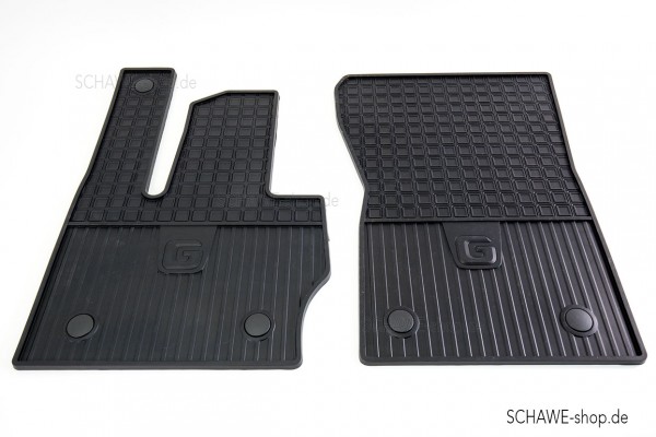 Floor mats - rubber code PA2 | G-Class W464 | Genuine Mercedes-Benz