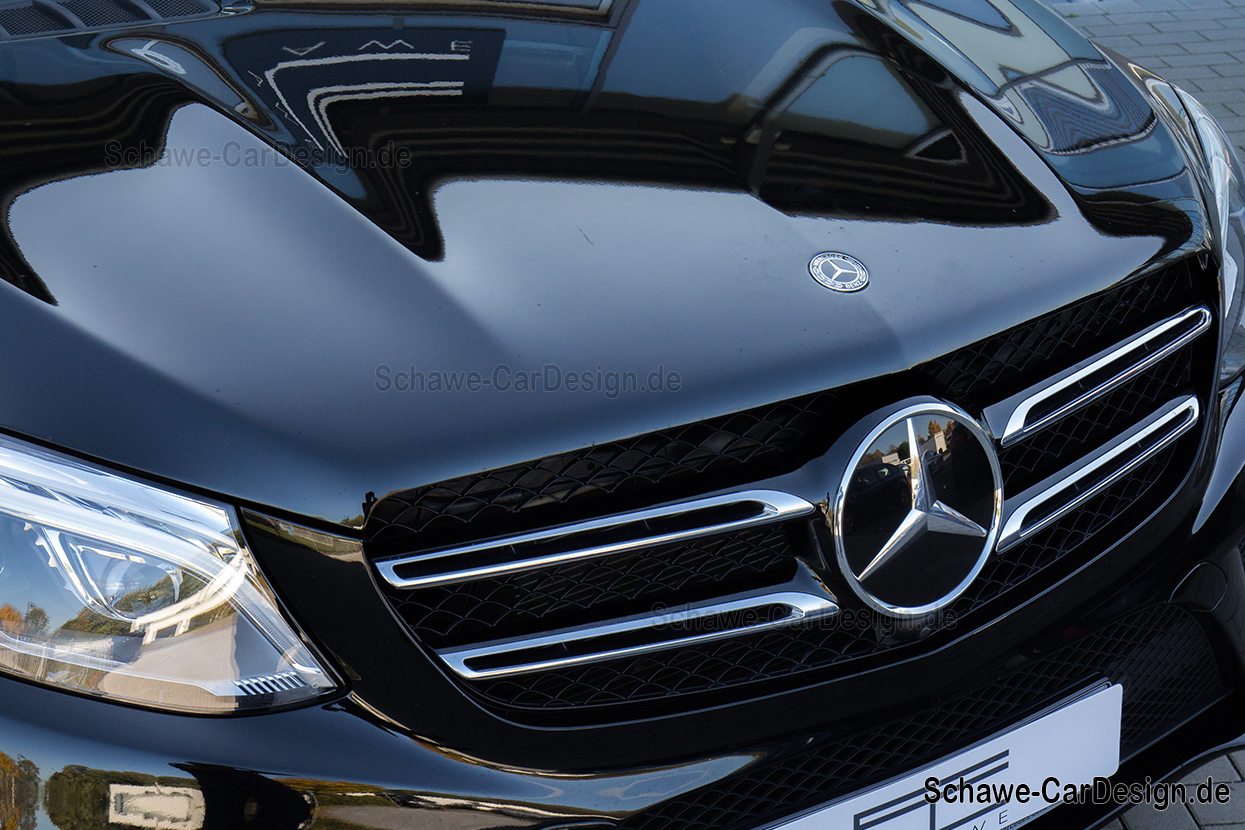 Mercedes-Benz Stern Emblem schwarz Motorhaube W463 W461 C253 W166 A00,  26,90 €