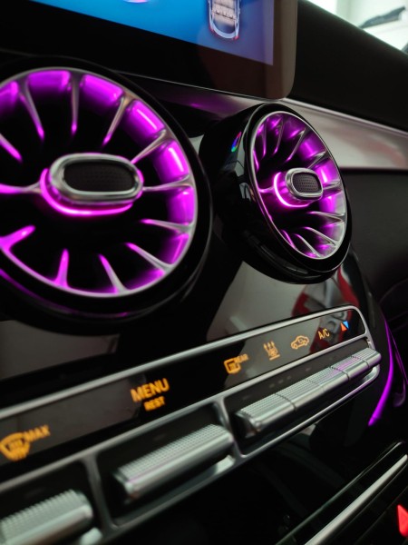 Erweiterung LED Ambientebeleuchtung | GLC X253 oder C-Klasse 205 ab Facelift | Original Mercedes-Benz