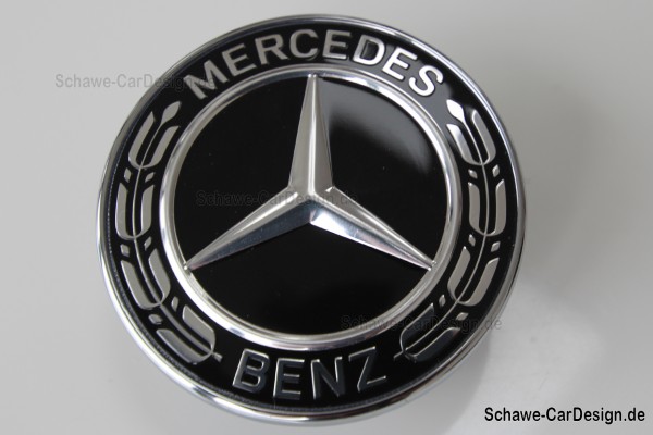 Mercedes Benz Emblem schwarz | C-Klasse W205 | Original Mercedes-Benz