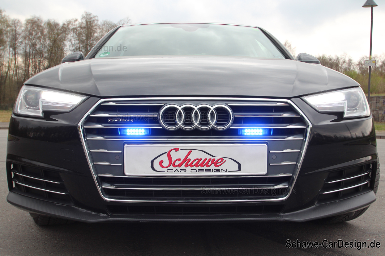 SCHAWE Blitzlicht LED Beleuchtung Blaulicht, Audi A4 B9 8W, Spezialanfertigung, alle, Audi A4 - B9 8W, A4, Audi