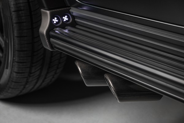 SCHAWE carbon attachment for G63 AMG rear silencer