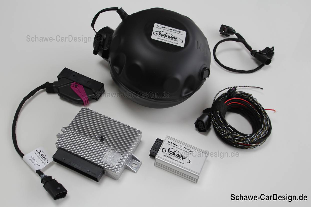 Nachrüstung: Active Sound - Motorsoundsystem für Audi A4 (B9/8W)