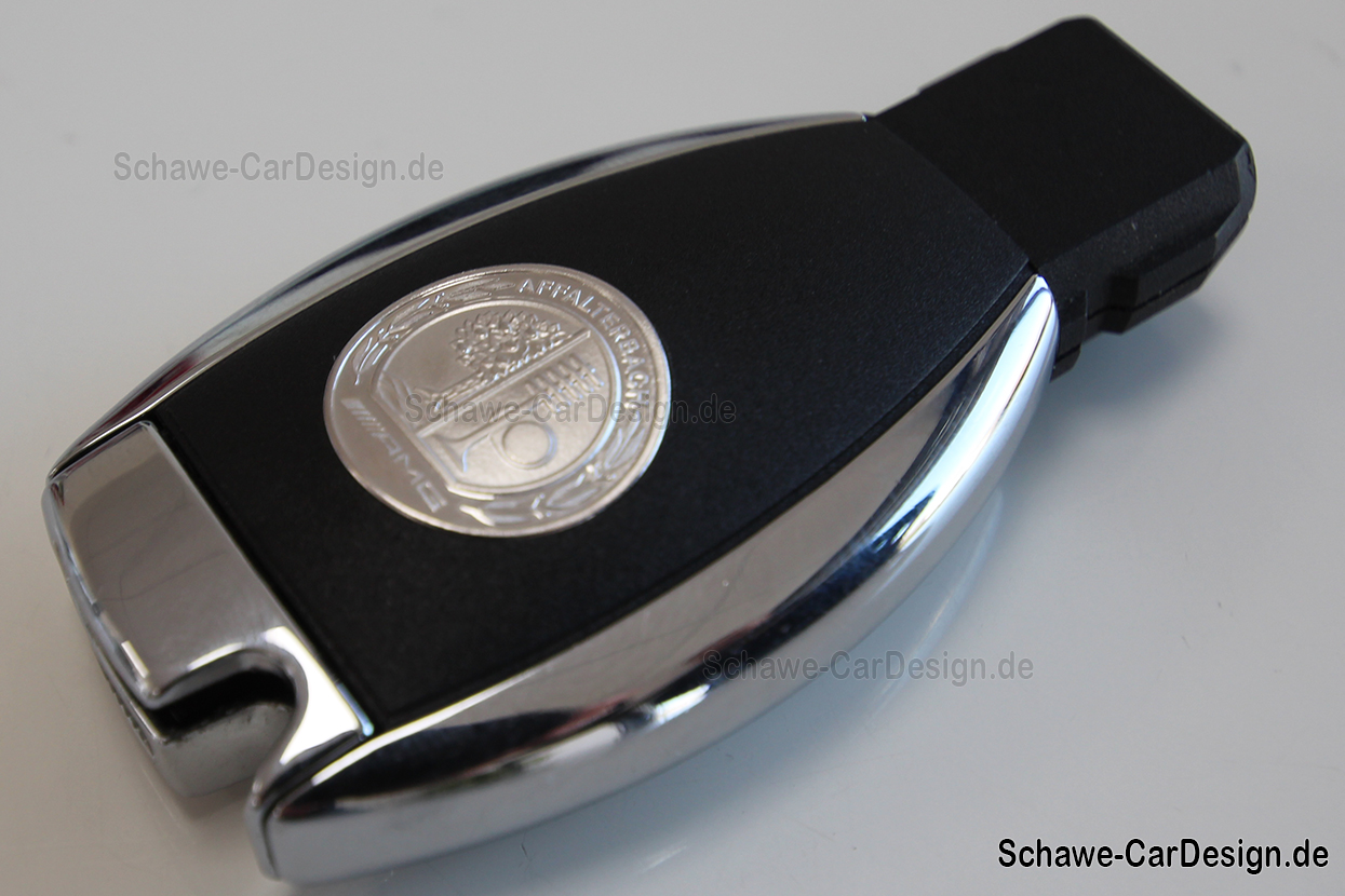 Schlüsseletui für Affalterbach AMG Mercedes Benz Autoschlüssel Rückseite  Amg Logo W212 W213 W205 A/b/c/e/s Klasse Autoschlüsselabdeckung Zubehör