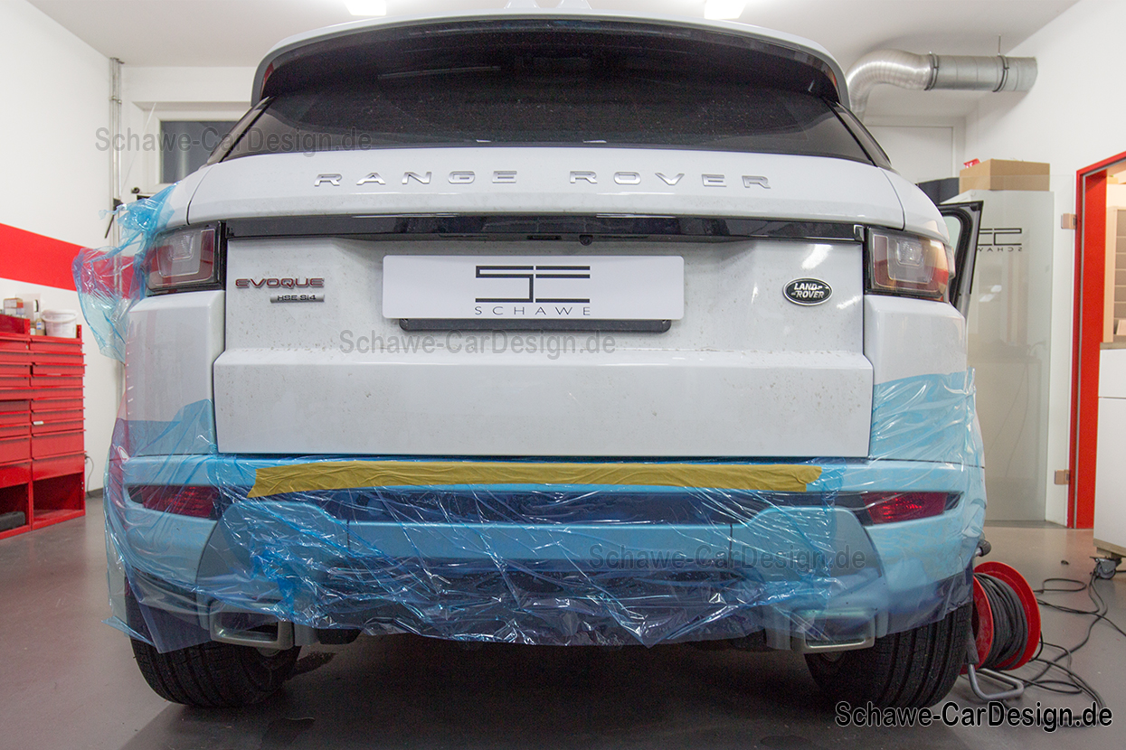 Nachrüstung: Zubehör Rückfahrkamera für Range Rover Evoque
