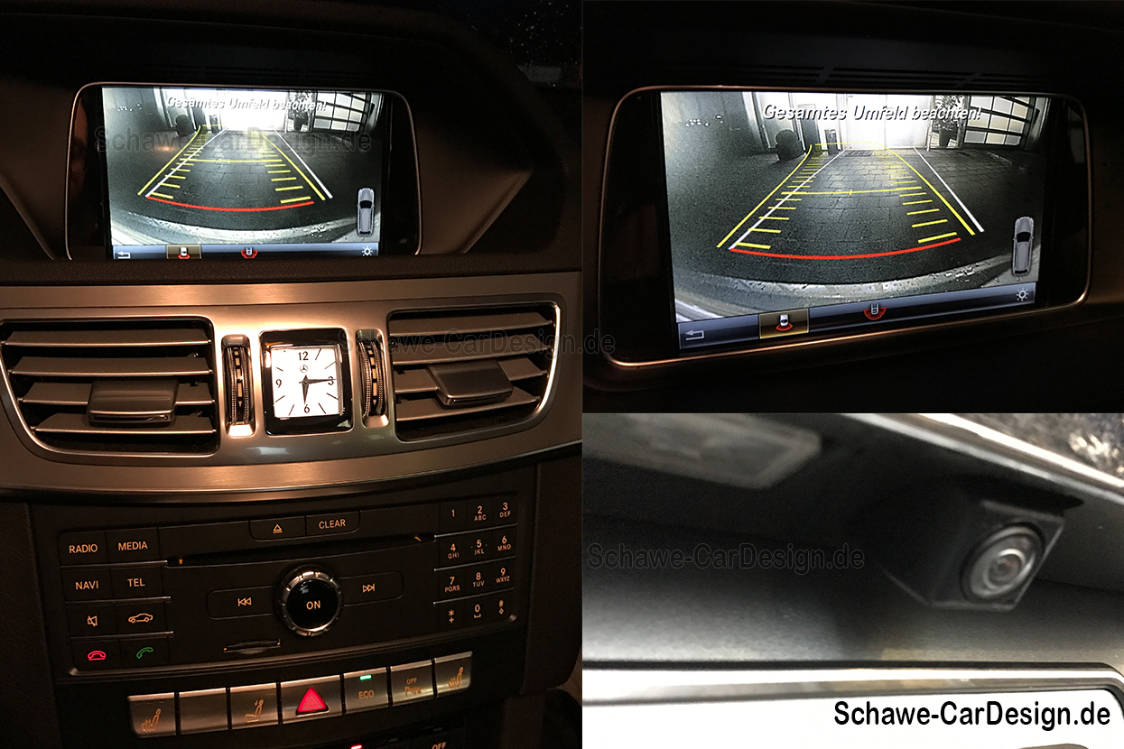 Nachrüstung: Zubehör Rückfahrkamera für Mercedes-Benz E-Klasse (W212)