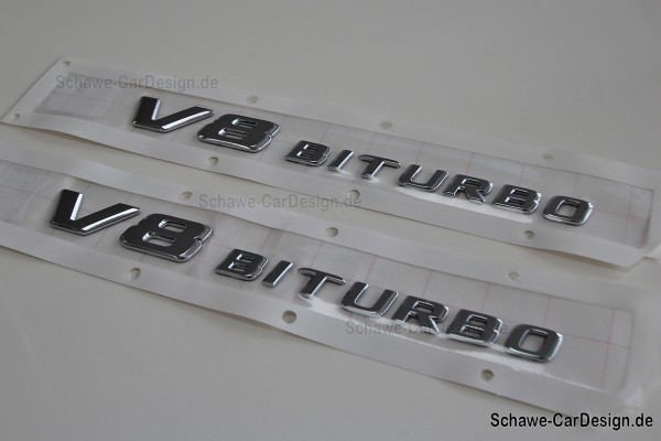Type plate V8 Biturbo | C-Class W205 Coupé & Convertible A205 | Original Mercedes-Benz