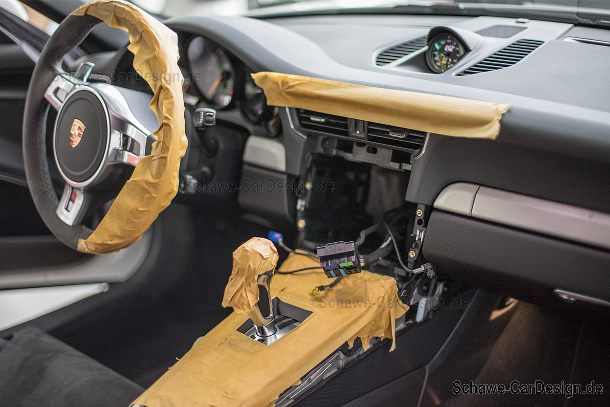 Nachrüstung: Zubehör Rückfahrkamera für Porsche 911 GT3 (991)